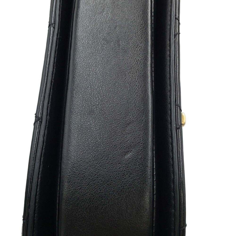 Chanel Chain Shoulder Bag with Coco Mark and Matelasse Lambskin, AS2484, Black - Picture 7 of 16